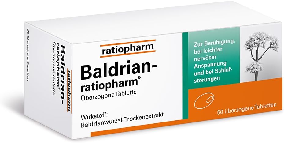 Baldrian-ratiopharm überzogene Tablette: Wirkt beruhigend bei leichter nervöser Anspannung und Schlafstörungen. Mit dem Trockenextrakt aus der Baldrianwurzel. 60 Tabletten13,99€ statt 15,65€➡️ https://www.amazon.de/dp/B00GUYHIMS/?tag=preisfehlerheute-21