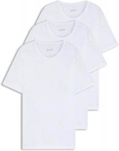 BOSS Herren Rn 3p Co T-Shirt, White 100, XL EU33,95€ statt 44,95€➡️ https://www.amazon.de/dp/B09QM9W3XF/?tag=preisfehlerheute-21