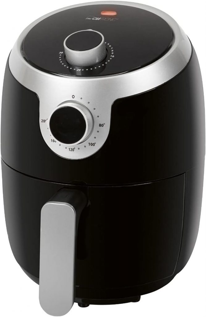 Clatronic Heißluftfritteuse mit 360° Air-Flow | Öl- und fettfreies Frittieren | Airfryer 80°C – 200°C | Heissluftfritteuse 2,5L | Air Fryer mit Abschaltautomatik & Überhitzungsschutz | FR 3816 H17.99€ ➡️ https://www.amazon.de/dp/B09D3GF5K1/?tag=preisfehlerheute-21