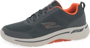 Skechers Herren Go Walk Arch Fit Idyllic Sneaker, Charcoal Textile Synthetic Orange Trim, 43 EU69,98&euro; statt 99,95&euro;➡️ https://www.amazon.de/dp/B08LDDLQMX/?tag=preisfehlerheute-21