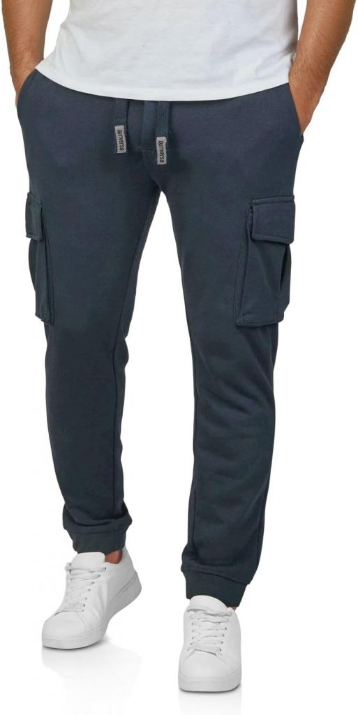 riverso Cargo Jogginghose Herren Baumwolle lang Regular Fit RIVLoris Cargohose Sporthose Trainingshose Freizeithose Taschen Blau M, Größe:M, Farbe:Navy23,98€ statt 34,99€➡️ https://www.amazon.de/dp/B0CJVCYLWX/?tag=preisfehlerheute-21