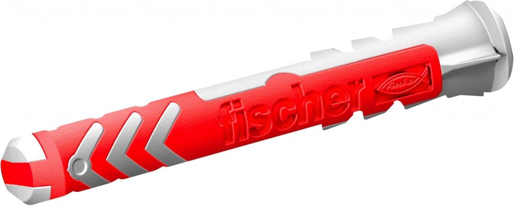 fischer DuoPower 8 x 65, Universaldübel, leistungsstarker 2-Komponenten-Dübel, Kunststoffdübel zur Befestigung in Beton, Ziegeln, Stein, Gipsbauplatten uvm., ohne Schrauben, 50 Stück