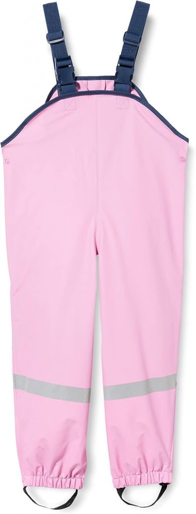 Playshoes Unisex Kinder Wind- und wasserdichte Regenhose Regenbekleidung Matschhose Regenlatzhose Ungefüttert