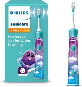🤴 Philips Sonicare For Kids, elektrische Schallzahnb&uuml;rste mit App, f&uuml;r Kinder ab 3 Jahren, mit SmarTimer und QuadPacer f&uuml;r eine gr&uuml;ndliche Reinigung, T&uuml;rkis, Modell HX6322/0435,99&euro; statt 59,99&euro; - 41,00 % 🔥🚚 Verkauft durch Amazon und Versand durch Amazon9,953 Bewertungen: 4.4 / 5.0 ⭐️⭐️⭐️⭐️🛒 zu Amazon https://www.amazon.de/dp/B01B1J95M2/?th=1&amp%3Bpsc=1&amp%3Btag=preisfehlerheute-21&tag=preisfehlerheute-21