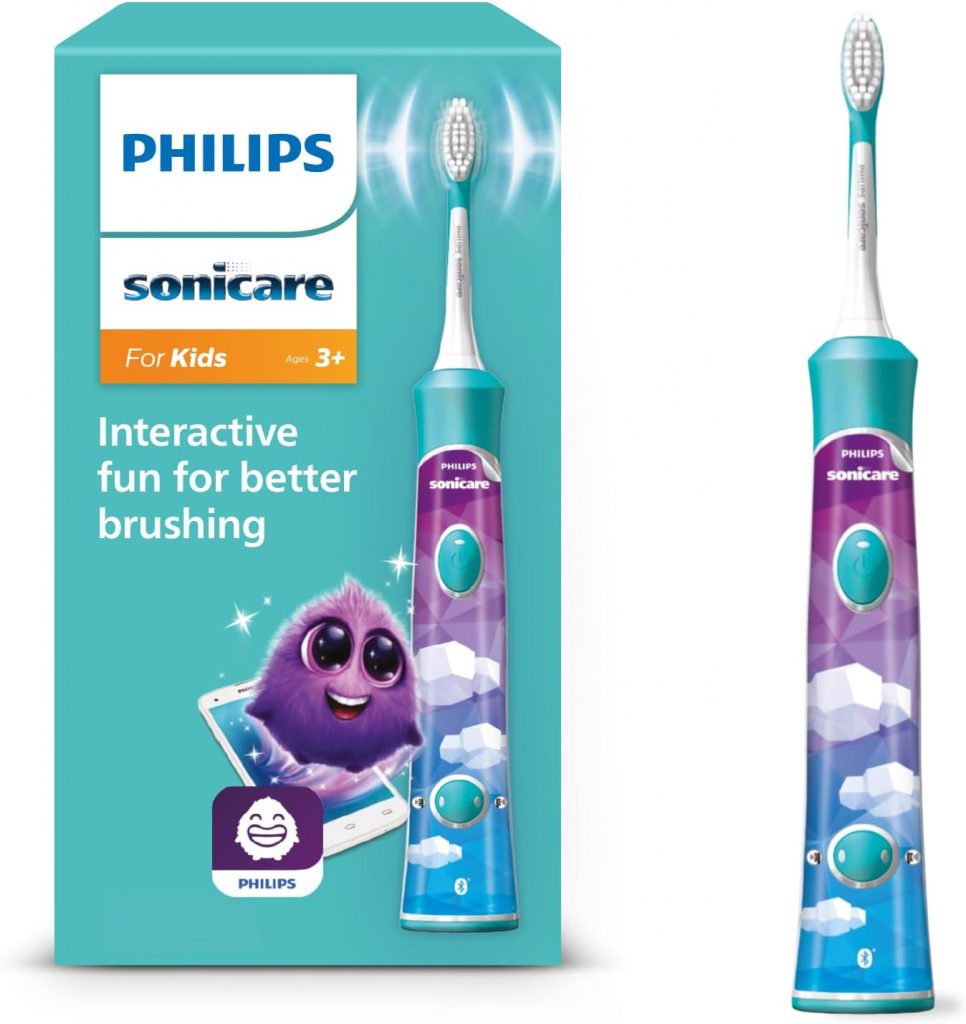 🤴 Philips Sonicare For Kids, elektrische Schallzahnbürste mit App, für Kinder ab 3 Jahren, mit SmarTimer und QuadPacer für eine gründliche Reinigung, Türkis, Modell HX6322/0435,99€ statt 59,99€ – 41,0 🔥🚚 Verkauft durch Amazon und Versand durch Amazon9,953 Bewertungen: 4.4 / 5.0 ⭐️⭐️⭐️⭐️🛒 zu Amazon https://www.amazon.de/dp/B01B1J95M2/?th=1&tag=preisfehlerheute-21#038;psc=1&tag=preisfehlerheute-21