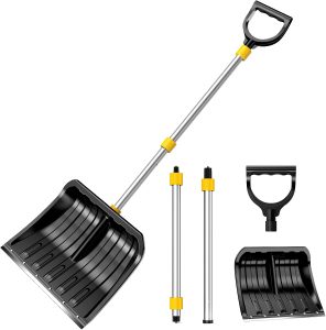 👑 Gro&szlig;e Schneeschaufel 1400 mm, Schneeschieber 470 mm Breit mit Verdickter Aluminiumrohrstange, D-f&ouml;rmigem Griff und Abnehmbarem Dreiteiligem Langen Griff, Geeignet f&uuml;r Autos, Gehwege, Terrassen36,62&euro; statt 59,99&euro; - 39,00 % 🔥🚚 Verkauft von XAUTO-US und Versand durch Amazon22 Bewertungen: 4.9 / 5.0 ⭐️⭐️⭐️⭐️⭐️🛒 zu Amazon https://www.amazon.de/dp/B0FH21XRQD/?tag=preisfehlerheute-21