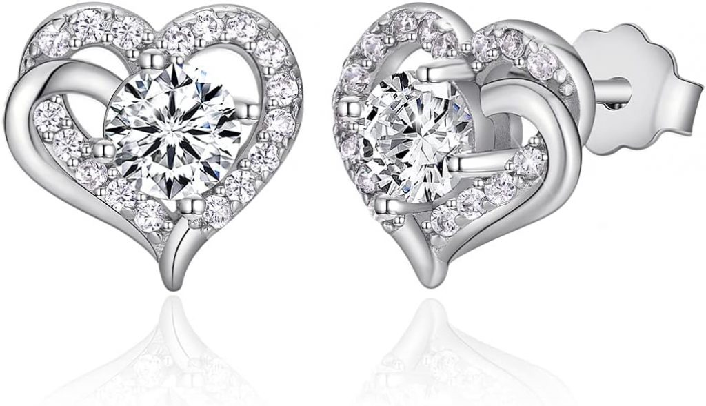 CRYSLOVE Herz Damen Ohrringe 925 Sterling Silber Rosegold Ohrstecker Mit 5A Zirkonia Weihnachten Valentinstag Jubiläum Geburtstag Geschenke für Frauen Sie Mutter Freundin Ehefrau4.60€ ➡️ https://www.amazon.de/dp/B09QC3M8ZY/?tag=preisfehlerheute-21