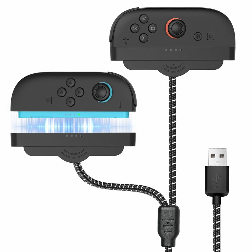 LONGYI Ladekabel für Switch 2 Joycon, Schnellladekabel Zubehör für Joycon 2, Switch 2 Joycon Linker Rechter Griff Ladekabel mit Nylonmantel (Knickschutz)5.19€ statt 32.99€➡️ https://www.amazon.de/dp/B0F9W2X7B3/?tag=preisfehlerheute-21