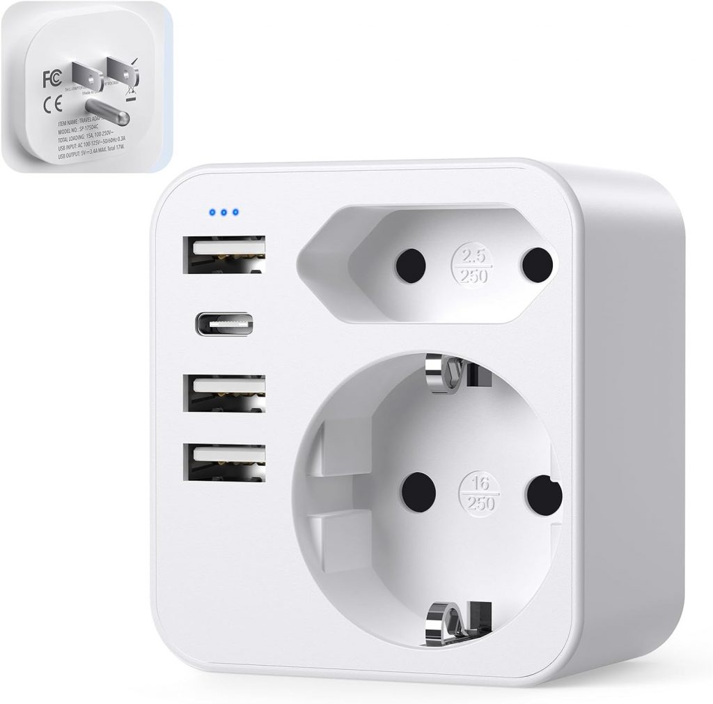 🤴 USA Adapter Stecker,Reiseadapter USA mit 3USB 1USB C (3.4A), Adapter USA Deutschland Stecker,Steckdosenadapter Stromadapter Reisestecker für Amerika Kanada Mexiko Thailand,Wand Ladegerät Ladestation12,99€ statt 19,98€ - 36,00 % 🔥🚚 Verkauft von LOGINASHOP und Versand durch Amazon593 Bewertungen: 4.7 / 5.0 ⭐️⭐️⭐️⭐️⭐️🛒 zu Amazon https://www.amazon.de/dp/B0C2H9JM9G/?amp%3Btag=preisfehlerheute-21&tag=preisfehlerheute-21