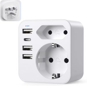 🤴 USA Adapter Stecker,Reiseadapter USA mit 3USB 1USB C (3.4A), Adapter USA Deutschland Stecker,Steckdosenadapter Stromadapter Reisestecker f&uuml;r Amerika Kanada Mexiko Thailand,Wand Ladeger&auml;t Ladestation12,99&euro; statt 19,98&euro; - 36,00 % 🔥🚚 Verkauft von LOGINASHOP und Versand durch Amazon593 Bewertungen: 4.7 / 5.0 ⭐️⭐️⭐️⭐️⭐️🛒 zu Amazon https://www.amazon.de/dp/B0C2H9JM9G/?tag=preisfehlerheute-21