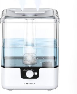 👑 CHIVALZ Top Fill Luftbefeuchter f&uuml;r Gro&szlig;e R&auml;ume, 6L mit Nachtlicht, 360&deg;Drehbare D&uuml;se Humidifier, 26dB, 50H Aroma Diffuser f&uuml;r Schlafzimmer Kinderzimmer Pflanzen Baby, Wei&szlig;, 1 Pack+2 Mist Outlets37,99&euro; statt 61,99&euro; - 39,00 % 🔥🚚 Verkauft von Dezhao Supplies Ltd und Versand durch Amazon99 Bewertungen: 4.1 / 5.0 ⭐️⭐️⭐️⭐️🛒 zu Amazon https://www.amazon.de/dp/B0FVDTWFJT/?th=1&amp%3Bpsc=1&amp%3Btag=preisfehlerheute-21&tag=preisfehlerheute-21