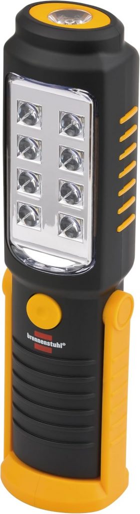 🤴 Brennenstuhl LED Taschenlampe mit Batterie/SMD LED Handleuchte mit 250+100lm (Werkstattlampe mit max. 10h Leuchtdauer, drehbarer Haken und Magnet)9,77€ statt 16,48€ – 41,0 🔥🚚 Verkauft durch Amazon und Versand durch Amazon935 Bewertungen: 4.4 / 5.0 ⭐️⭐️⭐️⭐️🛒 zu Amazon https://www.amazon.de/dp/B06XKZ5LD3/?th=1&tag=preisfehlerheute-21#038;psc=1&tag=preisfehlerheute-21