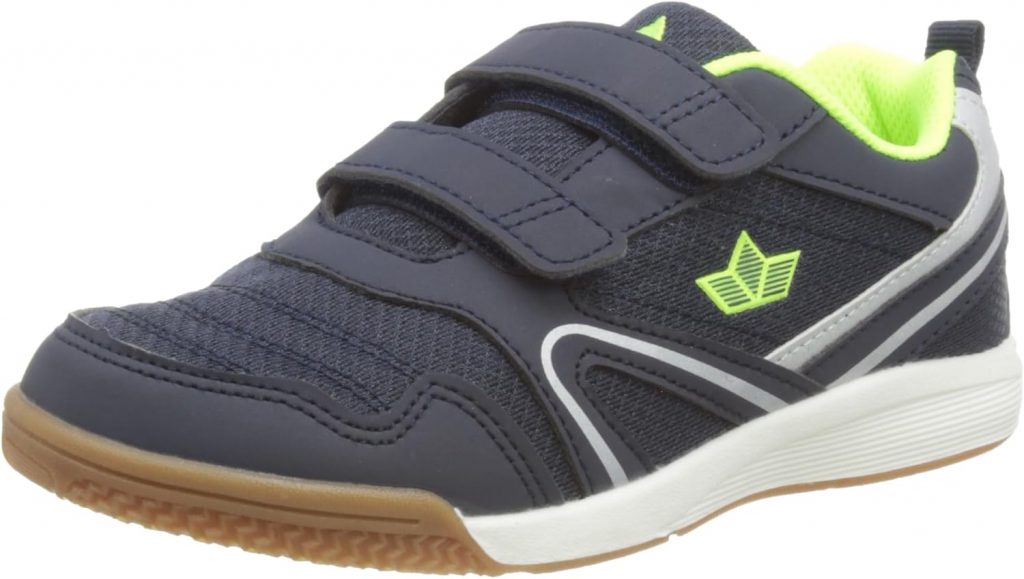 Lico BOULDER V Unisex Kinder Multisport Indoor Schuhe, Marine/ Lemon, 37 EU
