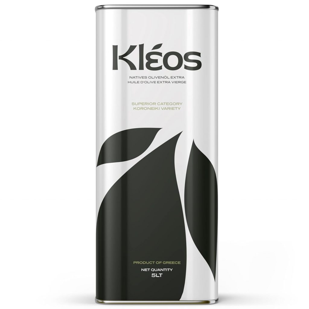 Kleos Extra Natives Olivenöl 5 Liter - Ernte 2024-25 - Reich an Polyphenolen - Kaltgepresst aus Griechenland - Premium Qualität - 5l41.99€ statt 54.90€➡️ https://www.amazon.de/dp/B07PKBVNRZ/?tag=preisfehlerheute-21