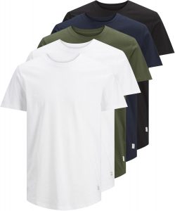 🤴 Jack & Jones Herren Jack & Jones Male T-Shirt 5er-Pack Einfarbig T-Shirt T-Shirt (5er Pack)37,08&euro; statt 59,99&euro; - 39,00 % 🔥🚚 Verkauft durch Amazon und Versand durch Amazon384 Bewertungen: 4.4 / 5.0 ⭐️⭐️⭐️⭐️🛒 zu Amazon https://www.amazon.de/dp/B08P54175Q/?th=1&amp%3Bpsc=1&amp%3Btag=preisfehlerheute-21&tag=preisfehlerheute-21