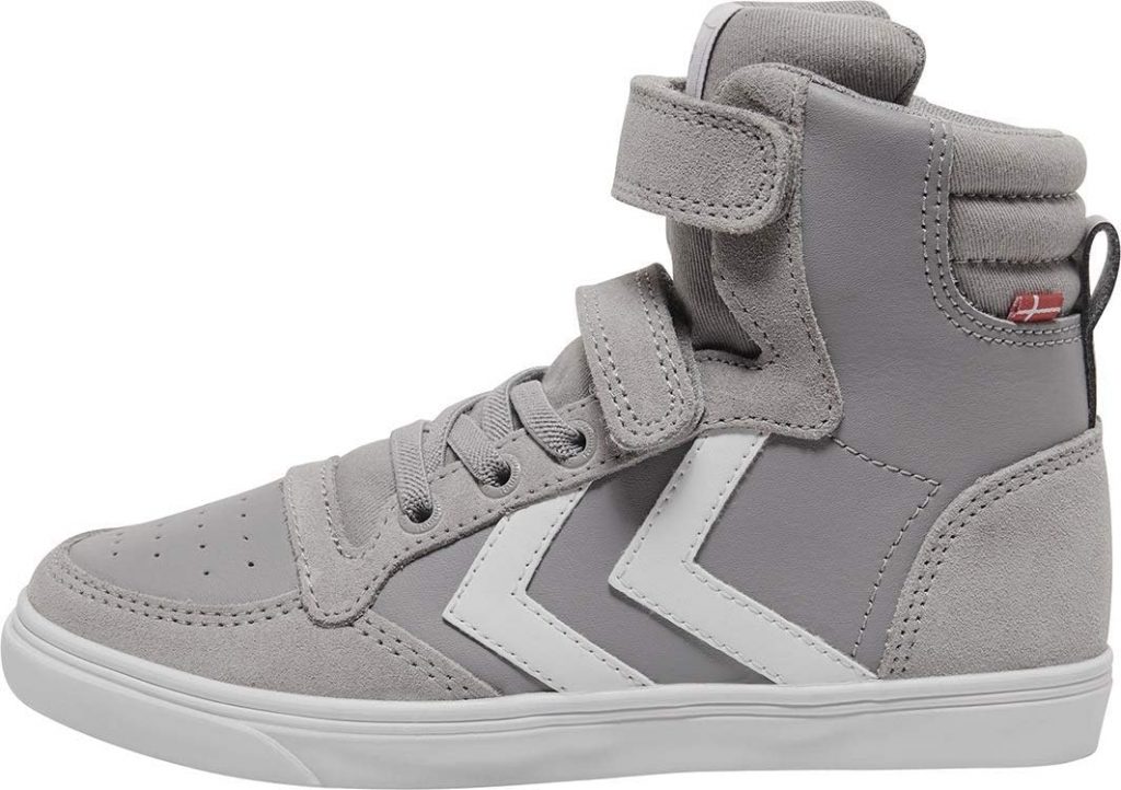 Hummel Unisex Kinder Slimmer Stadil High Jr Hohe Sneaker, Alloy 204 494 1100, 39 EU