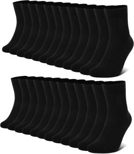 👑 FALARY 12 Paar Socken Herren Damen Baumwolle Herrensocken Schwarz Weiß Sport Socks Atmungsaktive14,99€ statt 49,99€ - 71,00 % 🔥🚚 Verkauft von FALARY-DE und Versand durch Amazon4,952 Bewertungen: 4.5 / 5.0 ⭐️⭐️⭐️⭐️⭐️🛒 zu Amazon https://www.amazon.de/dp/B09KH2DX94/?th=1&%3Bpsc=1&%3Btag=preisfehlerheute-21&tag=preisfehlerheute-21