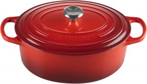 Le Creuset Signature Gusseisen-Br&auml;ter mit Deckel, &Oslash; 27 cm, Oval, F&uuml;r alle Herdarten und Induktion geeignet, Volumen: 4,1 l, 4,425 kg, Kirschrot, 21178270602430206,00&euro; statt 339,00&euro;➡️ https://www.amazon.de/dp/B00VA5HJ1M/?tag=preisfehlerheute-21