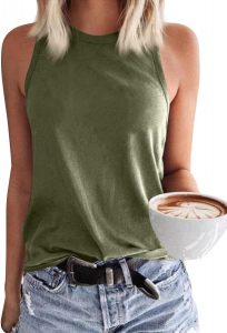 🤴 GeGekoko Damen Tank Top Basic Sommer Tanktops Rundhals Ärmellose Oberteile Tops Sexy Cami Blusentop9,99€ statt 14,99€ - 34,00 % 🔥🚚 Verkauft von GeGekoko und Versand durch Amazon487 Bewertungen: 4.1 / 5.0 ⭐️⭐️⭐️⭐️🛒 zu Amazon https://www.amazon.de/dp/B0BP7Q74ZB/?th=1&%3Bpsc=1&%3Btag=preisfehlerheute-21&tag=preisfehlerheute-21