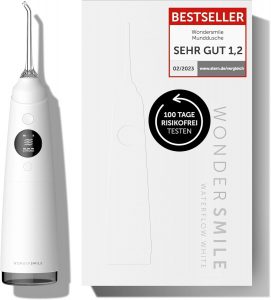 👑 Wondersmile Munddusche PRO - Testsieger 2024-100 Tage risikofrei testen - SmoothFlow-Technologie f&uuml;r optimale Zahn- & Zahnfleischpflege - mit 5 Modi - PowerAkku mit bis zu 30 Tagen Laufzeit69,29&euro; statt 109,99&euro; - 38,00 % 🔥🚚 Verkauft von Wondersmile GmbH und Versand durch Amazon3,619 Bewertungen: 4.2 / 5.0 ⭐️⭐️⭐️⭐️🛒 zu Amazon https://www.amazon.de/dp/B0CTB5Q9YX/?th=1&amp%3Bpsc=1&amp%3Btag=preisfehlerheute-21&tag=preisfehlerheute-21