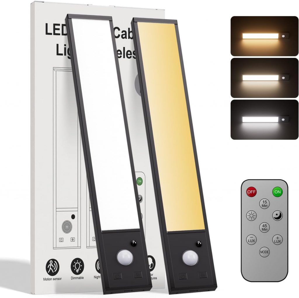 👑 2 Stück 20cm Schrankbeleuchtung,70LEDs Dimmbar Schrankbeleuchtung led bewegungssensor,Aufladbar Schranklicht mit Bewegungsmelder&Fernbedienung,3 Farbtemperaturen,Magnetische lampe[Energieklasse B]8,99€ statt 16,88€ – 47,0 🔥🚚 Verkauft von CAM MALL und Versand durch Amazon402 Bewertungen: 4.0 / 5.0 ⭐️⭐️⭐️⭐️🛒 zu Amazon https://www.amazon.de/dp/B0DYVC7L6Q/?th=1&tag=preisfehlerheute-21#038;psc=1&tag=preisfehlerheute-21