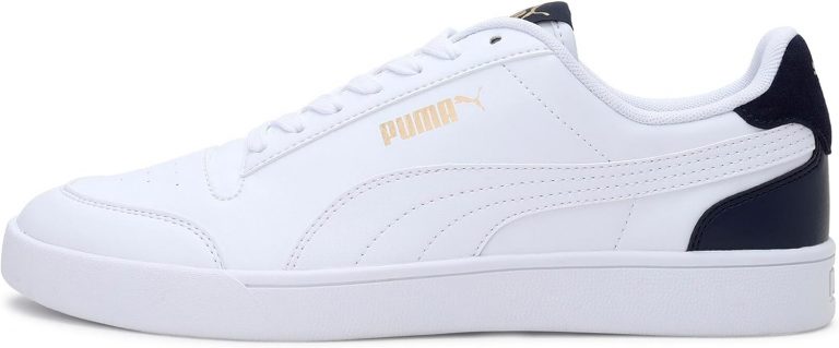 PUMA Puma Shuffle, Unisex-Erwachsene , Puma White-Puma White-Peacoat-Puma Team Gold,32,48€ statt 59,95€➡️ https://www.amazon.de/dp/B088RJ3SFS/?tag=preisfehlerheute-21