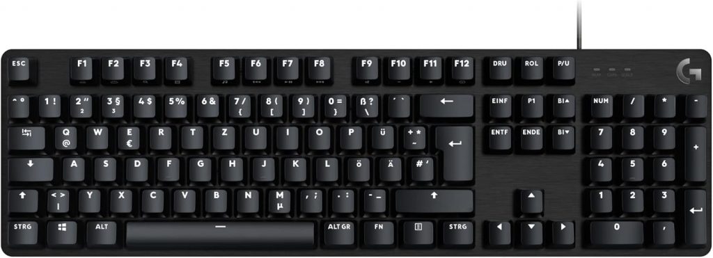 Logitech G413 SE Mechanische Gaming-Tastatur – Mit Hintergrundbeleuchtung, taktilen mechanischen Schaltern, Anti-Ghosting, Kompatibel mit Windows, macOS, Deutsches QWERTZ-Layout – Schwarz55,99€ statt 75,99€➡️ https://www.amazon.de/dp/B07W7L7S6W/?tag=preisfehlerheute-21