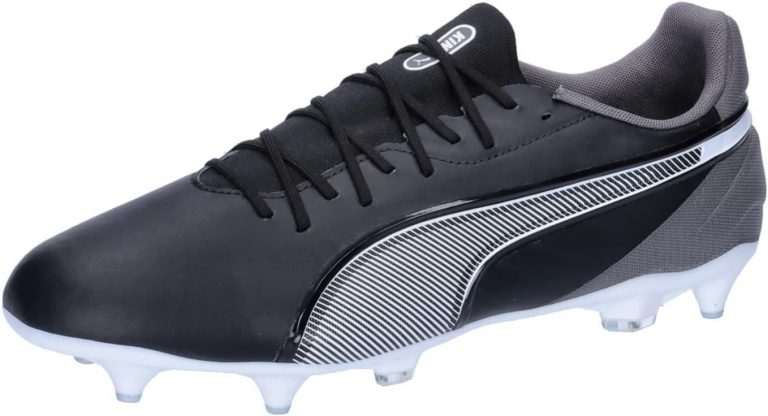 Puma Unisex Adults King Match MXSG Soccer Shoe, Puma Black-Puma White-COOL Dark Gray, 46.5 EU32,70€ statt 84,95€➡️ https://www.amazon.de/dp/B0CKJ946G5/?tag=preisfehlerheute-21