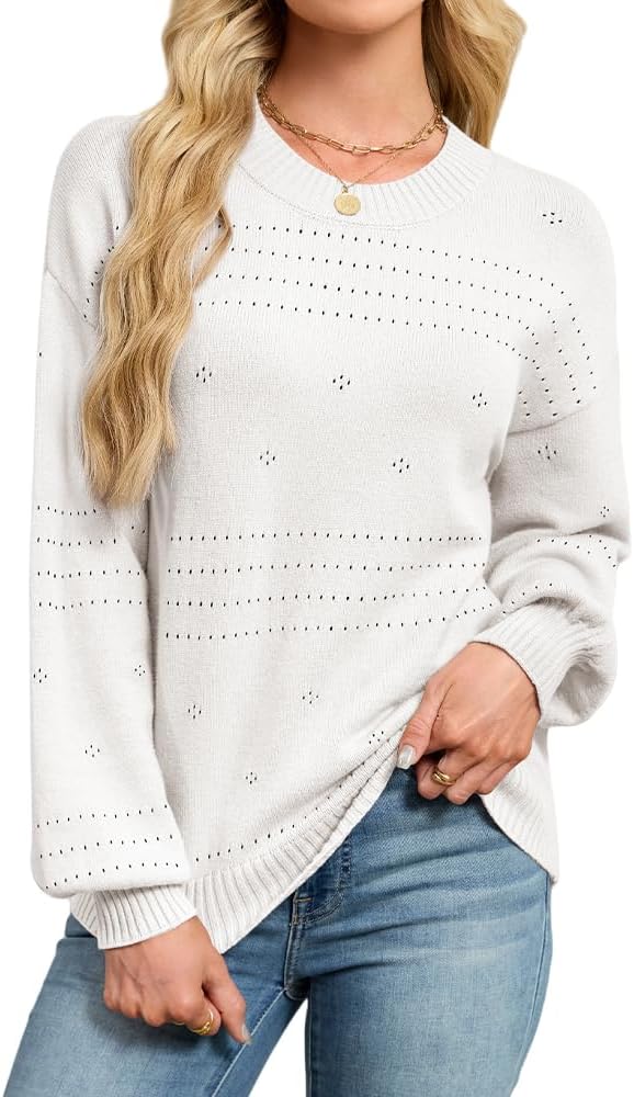 👑 ZLIGXEA Damen Pullover Langarm Rundhals Ausschnitt Häkelpullover Herbst Winter Elegant Strickpulli Mode Warme Lässige Strickpullover Oberteile9,99€ statt 25,12€ – 61,0 🔥🚚 Verkauft von CHICOIC und Versand durch Amazon15 Bewertungen: 4.1 / 5.0 ⭐️⭐️⭐️⭐️🛒 zu Amazon https://www.amazon.de/dp/B0FBWXJP7T/?th=1&tag=preisfehlerheute-21#038;psc=1&tag=preisfehlerheute-21