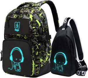 👑 Asge Rucksack Jungen Schulrucksack Mädchen Teenager Jugendliche Coole Schule Daypacks Kinder Reflektierender Schultasche Outdoor Camping Groß Schulranzen Wasserdicht Ranzen Schultertaschen Set33,84€ statt 50,00€ - 33,00 % 🔥🚚 Verkauft von Asge und Versand durch Amazon13,907 Bewertungen: 4.5 / 5.0 ⭐️⭐️⭐️⭐️⭐️🛒 zu Amazon https://www.amazon.de/dp/B07WKJ38QD/?tag=preisfehlerheute-21