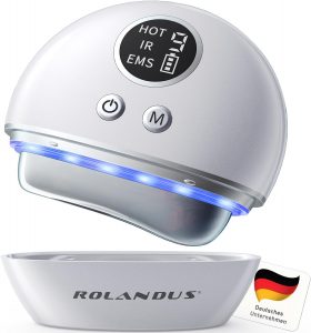 EMS Gua-Sha,Rolandus&reg; Gesichtsmassageger&auml;t,elektrisches Guasha,LED-Lichttherapie mit 4 Modi,W&auml;rme-Massageger&auml;t,f&uuml;r Gesicht+K&ouml;rper mit 9 Intensit&auml;tsstufen.NEU14.99&euro; statt 49.99&euro;🏷️ Coupon anwenden⚡️ Blitzangebot nutzen➡️ https://www.amazon.de/dp/B0F4N3LX6D/?tag=preisfehlerheute-21