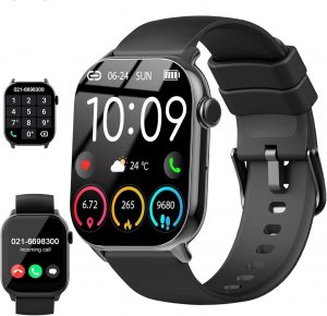 Smartwatch Herren Damen, 1,96" HD Smartwatch Damen mit Telefonfunktion, Smart Watch Fitnessuhr 113+ Sportmodi, IP68 Wasserdicht, Sportuhr mit Herzfrequenz Schlafmonitor Schrittz&auml;hler, f&uuml;r Android iOS24,99&euro; statt 99,99&euro;➡️ https://www.amazon.de/dp/B0G4NB44FF/?tag=preisfehlerheute-21