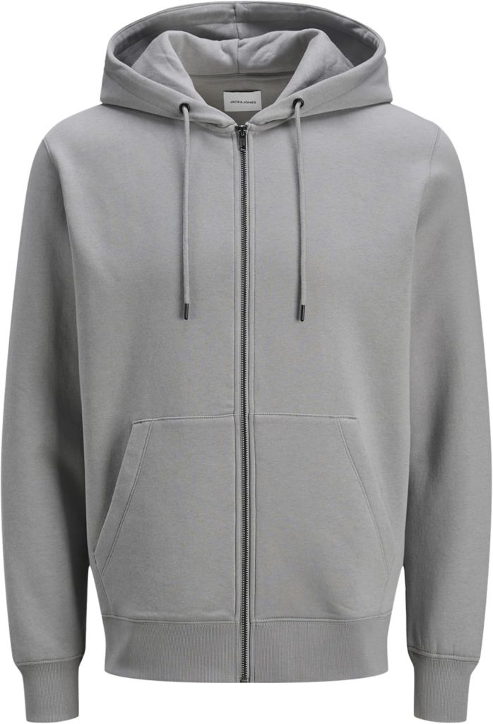 JACK & JONES Male Kapuzenjacke Einfarbig Kapuzenjacke
