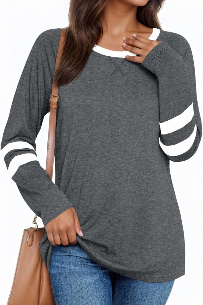 👑 Fisoew Damen Langarmshirt mit Streifen Farbblock Longshirt Rundhals Oberteil Locker Langarm Tunika Shirts4,99€ statt 18,98€ – 74,0 🔥🚚 Verkauft von Eurivi und Versand durch Amazon21 Bewertungen: 3.9 / 5.0 ⭐️⭐️⭐️⭐️🛒 zu Amazon https://www.amazon.de/dp/B0FDG3S93M/?th=1&tag=preisfehlerheute-21#038;psc=1&tag=preisfehlerheute-21