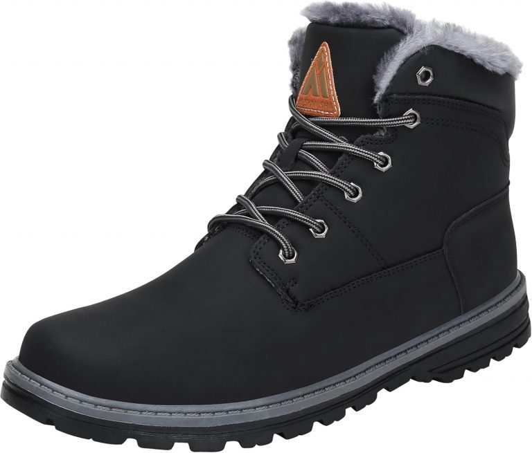 Mishansha Herren Wasserdicht Schneestiefel Männer Winterschuhe rutschfeste Gummi Stiefel PU Leder Boots Winter Warme Gefüttert Hohe Knöchel Schuhe Klassische Erwachsene Kurzschaft, Schwarz 4536,99€ statt 49,99€➡️ https://www.amazon.de/dp/B07Y7SG87K/?tag=preisfehlerheute-21