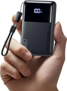 INIU Mini Power Bank, 10000mAh 45W Schnellladefunktion Powerbank mit USB C Kabel, Klein Externe Handyakkus f&uuml;r Reise Gadgets, Flight-Safe Ladeger&auml;t f&uuml;r iPhone 17 16 15 Pro Max Samsung S25 S24 etc12.99&euro; statt 30.99&euro;➡️ https://www.amazon.de/dp/B0DC93Z911/?tag=preisfehlerheute-21