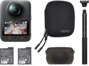 DJI Osmo 360 Essential Combo, 360 Kamera mit 1-Zoll 360° Aufnahmen, Natives 8K 360° Video, 1,2 m unsichtbarer Selfie-Stick-Kit, verlängerte Akkulaufzeit mit 2 Akkus447,00€ statt 559,00€➡️ https://www.amazon.de/dp/B0FXGWJNNZ/?tag=preisfehlerheute-21