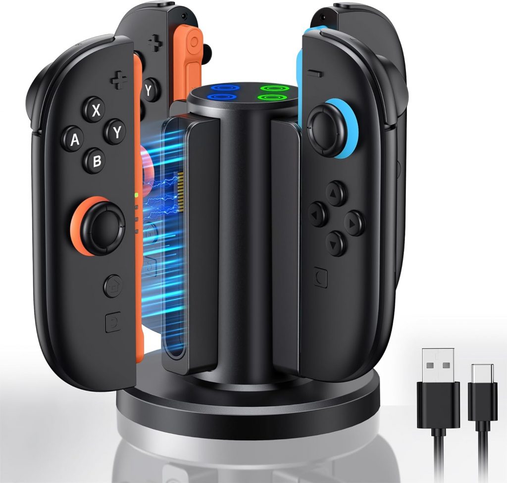 👑 [Ultra-Leicht] WAXITY Bidirektionale Controller Ladestation für Nintendo Switch 2,Schnelle Andockstation Ladegeräte für Joy Con 2,Magnetischer Ladeständer für Switch 2 Zubehör mit USB Typ-C Ladekabel9,99€ statt 15,99€ – 38,0 🔥🚚 Verkauft von shenzhenshiyayoutiankejiyouxiangongsi und Versand durch Amazon94 Bewertungen: 4.6 / 5.0 ⭐️⭐️⭐️⭐️⭐️🛒 zu Amazon https://www.amazon.de/dp/B0F5MN545M/?tag=preisfehlerheute-21