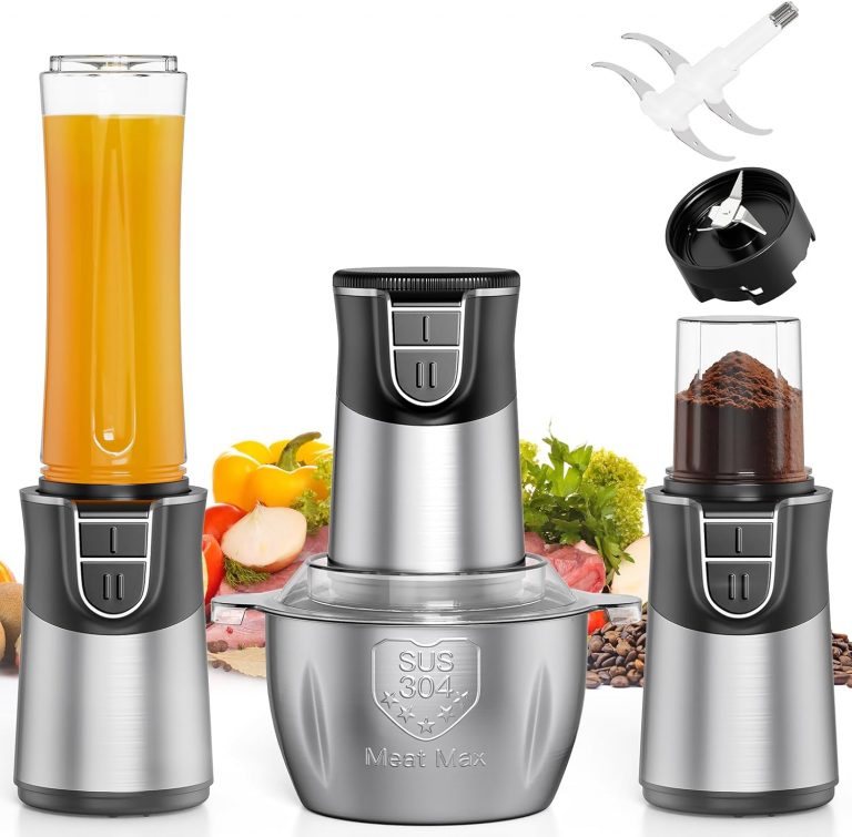 TPGSING 3-in-1 Mixer Küchenmaschine, 500W Multifunktions Mini Mixer & Zerkleinerer, Für Smoothiemaker, Fleisch Zerkleinerer, Gewürze & Kaffeemühle, 3 Behälter & 4 Edelstahl-Klingen, Spülmaschinenfest29.99€ statt 59.99€➡️ https://www.amazon.de/dp/B0F9XZ9L14/?tag=preisfehlerheute-21