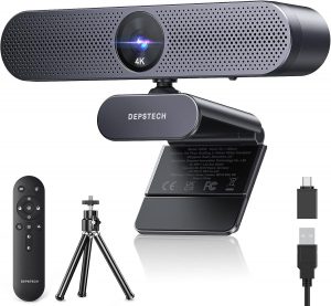 👑 DEPSTECH DW50 Pro Webcam 4K, Ultra HD mit Mikrofon, 3-facher Zoom, 1/2.55 Sony Sensor, Duale Mics mit Ger&auml;uschunterdr&uuml;ckung, Fernbedienung, Autofokus Streaming Kamera f&uuml;r PC Laptop Mac, Teams39,99&euro; statt 69,98&euro; - 43,00 % 🔥🚚 Verkauft von Botan-EU und Versand durch Amazon1,884 Bewertungen: 4.4 / 5.0 ⭐️⭐️⭐️⭐️🛒 zu Amazon https://www.amazon.de/dp/B0CCXR9MH2/?tag=preisfehlerheute-21