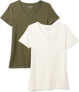 👑 Amazon Essentials Damen Kurzärmliges Regular-Fit-T-Shirt (Varianten mit Rundhalsausschnitt und V-Ausschnitt), Multi-Packs16,53€ statt 16,70€ - % 🔥🚚 Verkauft durch Amazon und Versand durch Amazon106,349 Bewertungen: 4.5 / 5.0 ⭐️⭐️⭐️⭐️⭐️🛒 zu Amazon https://www.amazon.de/dp/B07757W7GN/?th=1&%3Bpsc=1&%3Btag=preisfehlerheute-21&tag=preisfehlerheute-21