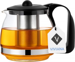 Viviana Glas‑Teekanne „Shov Edition“ – hitzebeständige Teekanne mit Edelstahl‑Infuser, ideal für losen Tee & Klarglas-Optik (700ml)8,42€ statt 9,90€➡️ https://www.amazon.de/dp/B0FSDB7HLK/?tag=preisfehlerheute-21