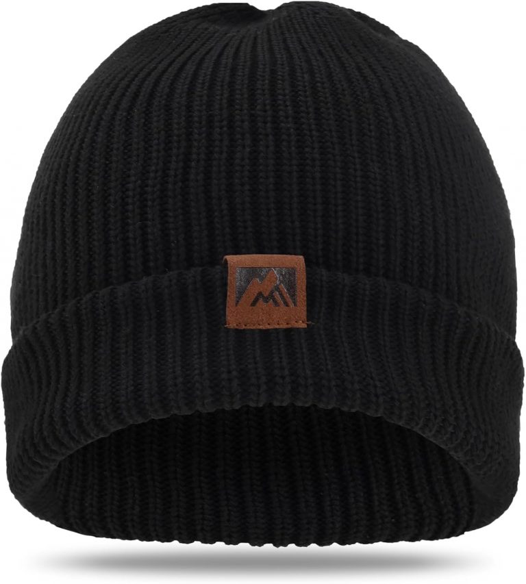 ricema Beanie Mütze Herren Damen, Winter Warme Strickmütze mit Fleecefutter, Weiche Dehnbare Wollmütze Thermo Laufmütze mit Bündchen, Stylische Wintermützen Geschenk,Schwarz4.49€ statt 13.99€➡️ https://www.amazon.de/dp/B0FN7WVVG7/?tag=preisfehlerheute-21