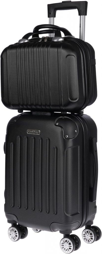 Christian Wippermann kleines 2er Koffer-Set für Kinder Herren Damen mit Hartschalenkoffer Koffer Trolley Reisekoffer Kofferset Handgepäck und Beautycase29.95€ ➡️ https://www.amazon.de/dp/B0DXDCTJGS/?tag=preisfehlerheute-21