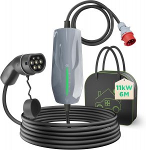 🤴 Mobile Wallbox/Ladestation 11kW mit CEE Stecker, 6m | 3-phasig | 6-16A | Typ 2 Ladekabel EV Ladegerät für Allen EVs & PHEVS, IEC 62196-2, IP66145,94€ statt 199,00€ - 27,00 % 🔥🚚 Verkauft von WISSENERGY und Versand durch Amazon298 Bewertungen: 4.7 / 5.0 ⭐️⭐️⭐️⭐️⭐️🛒 zu Amazon https://www.amazon.de/dp/B0BQB9NZ63/?th=1&%3Bpsc=1&%3Btag=preisfehlerheute-21&tag=preisfehlerheute-21