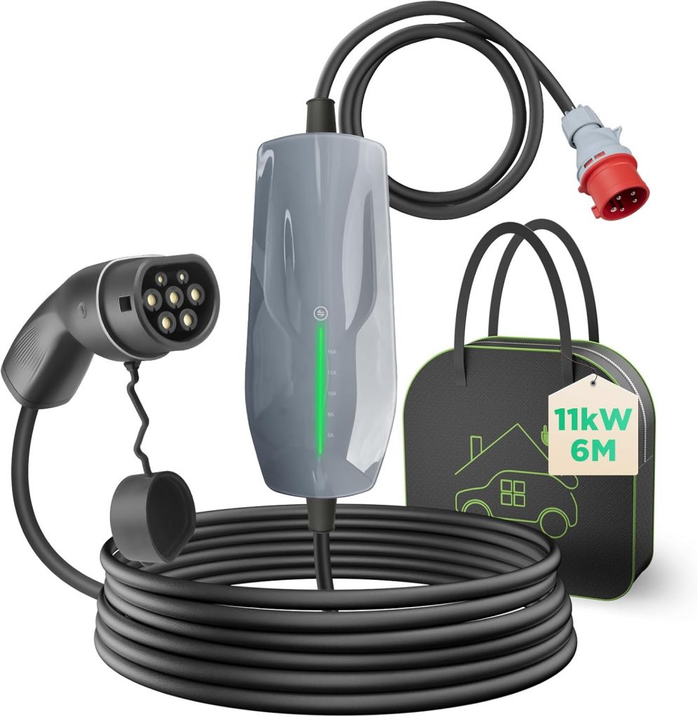 🤴 Mobile Wallbox/Ladestation 11kW mit CEE Stecker, 6m | 3-phasig | 6-16A | Typ 2 Ladekabel EV Ladegerät für Allen EVs & PHEVS, IEC 62196-2, IP66145,94€ statt 199,00€ – 27,0 🔥🚚 Verkauft von WISSENERGY und Versand durch Amazon298 Bewertungen: 4.7 / 5.0 ⭐️⭐️⭐️⭐️⭐️🛒 zu Amazon https://www.amazon.de/dp/B0BQB9NZ63/?th=1&tag=preisfehlerheute-21#038;psc=1&tag=preisfehlerheute-21