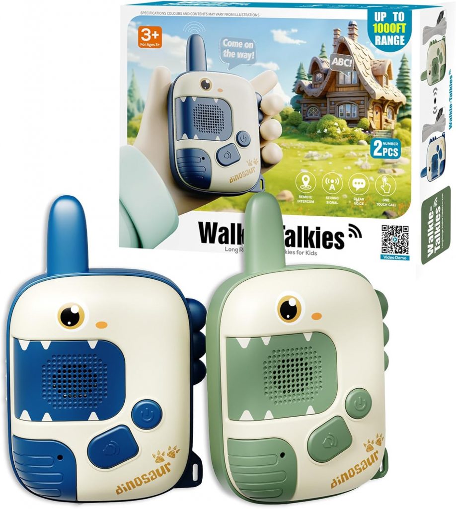🤴 DQMOON Walkie Talkie Kinder, Spielzeug ab 3 4 5 6 7 8 Jahre Dinosaurier Spielzeug Geschenke Junge 3-10 Jahre Outdoor Spiele für Kinder Walki Talki Kinderspielzeug Weihnachten Geschenkideen Spielsachen9,92€ statt 13,99€ – 3 🔥🚚 Verkauft von lemoon und Versand durch Amazon131 Bewertungen: 4.4 / 5.0 ⭐️⭐️⭐️⭐️🛒 zu Amazon https://www.amazon.de/dp/B0DN617GMZ/?th=1&tag=preisfehlerheute-21#038;psc=1&tag=preisfehlerheute-21