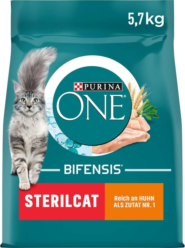 PURINA ONE BIFENSIS STERILCAT Katzenfutter trocken für sterilisierte Katzen, reich an Huhn, 1er Pack (1 x 5, 7kg)15.59€ statt 30.99€🏷️ Coupon anwenden➡️ https://www.amazon.de/dp/B0BGHC25ZW/?tag=preisfehlerheute-21