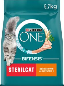 PURINA ONE BIFENSIS STERILCAT Katzenfutter trocken f&uuml;r sterilisierte Katzen, reich an Huhn, 1er Pack (1 x 5, 7kg)19,19&euro; statt 30,99&euro;➡️ https://www.amazon.de/dp/B0BGHC25ZW/?tag=preisfehlerheute-21