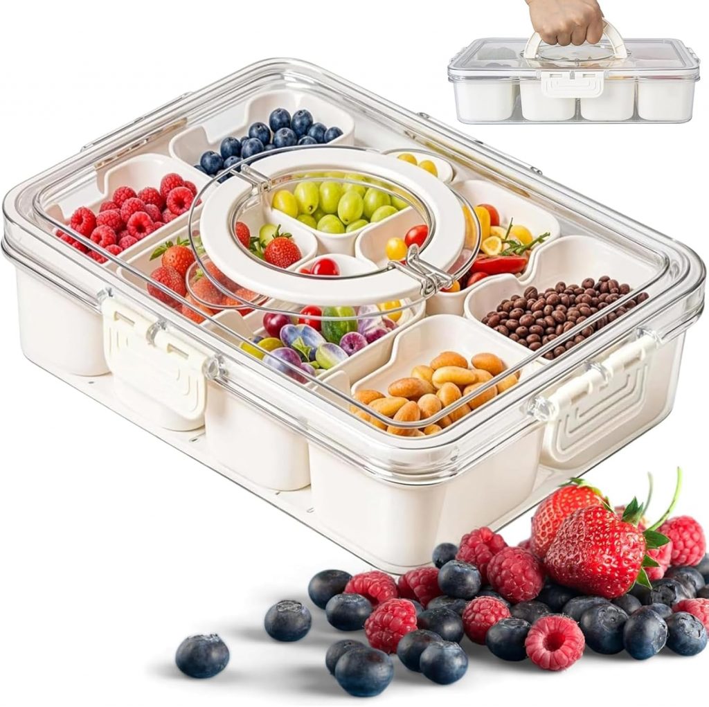 🤴 Snackbox mit 8 Fächern und Deckel – Auslaufsicherer Snackteller Organizer für Süßigkeiten, Nüsse, Obst, Gemüse, Kekse und Desserts9,99€ statt 15,99€ - 38,00 % 🔥🚚 Verkauft von chaungweiljiaju und Versand durch Amazon91 Bewertungen: 3.7 / 5.0 ⭐️⭐️⭐️⭐️🛒 zu Amazon https://www.amazon.de/dp/B0DHP3778K/?amp%3Btag=preisfehlerheute-21&%3Bamp%3Bth=1&%3Bamp%3Bpsc=1&tag=preisfehlerheute-21